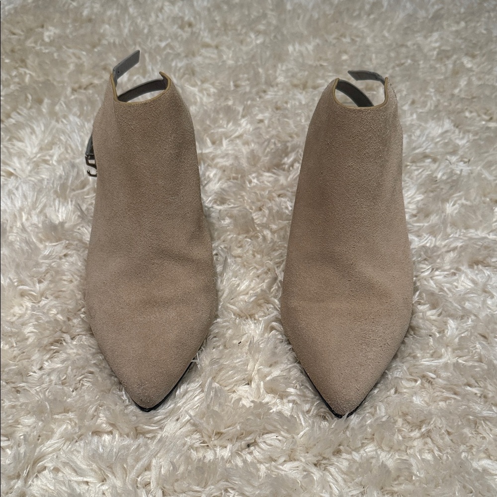 United Nude Taupe Ankle Booties